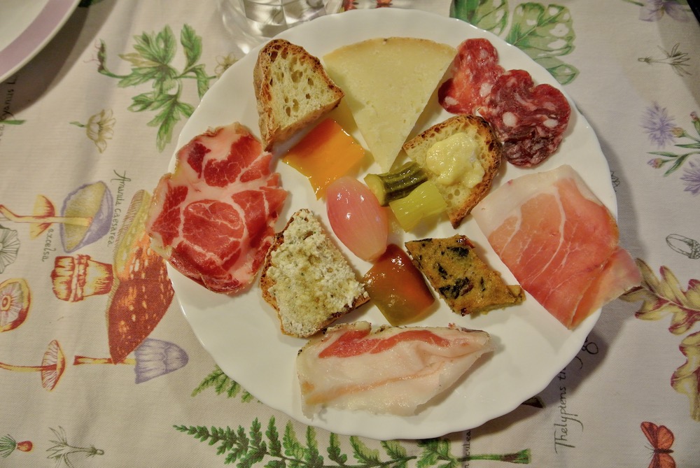 Gli antipasti di Cerasa