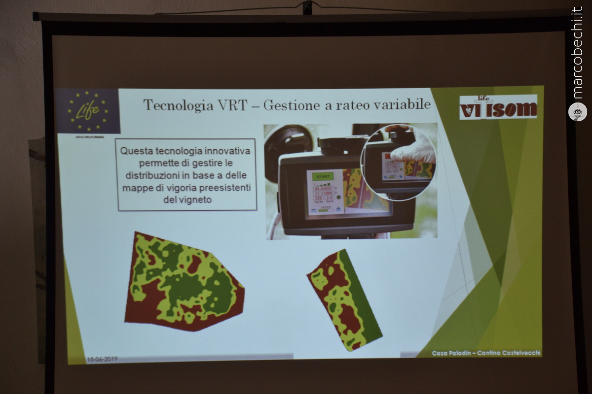 Tecnologia innovativa per la concimazione organica del vigneto