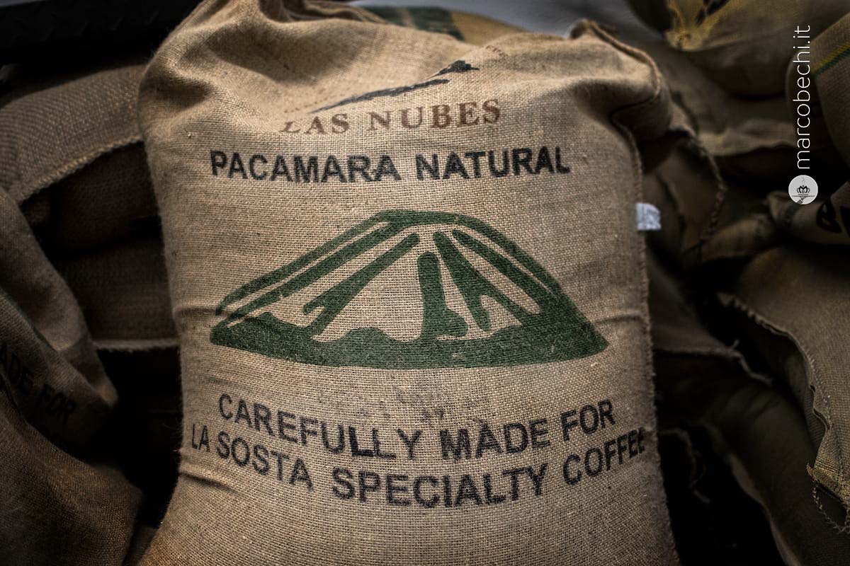 Il caffè proveniente in esclusiva da la Fazenda di Las Nubes per LA SOSTA Specialty Coffee