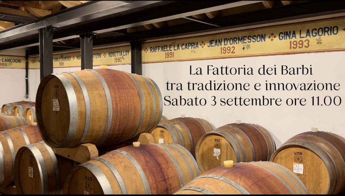 La Fattoria dei Barbi tra tradizione e innovazione