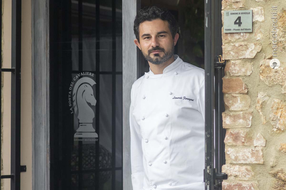 Lo chef Leonardo Fiorenzani