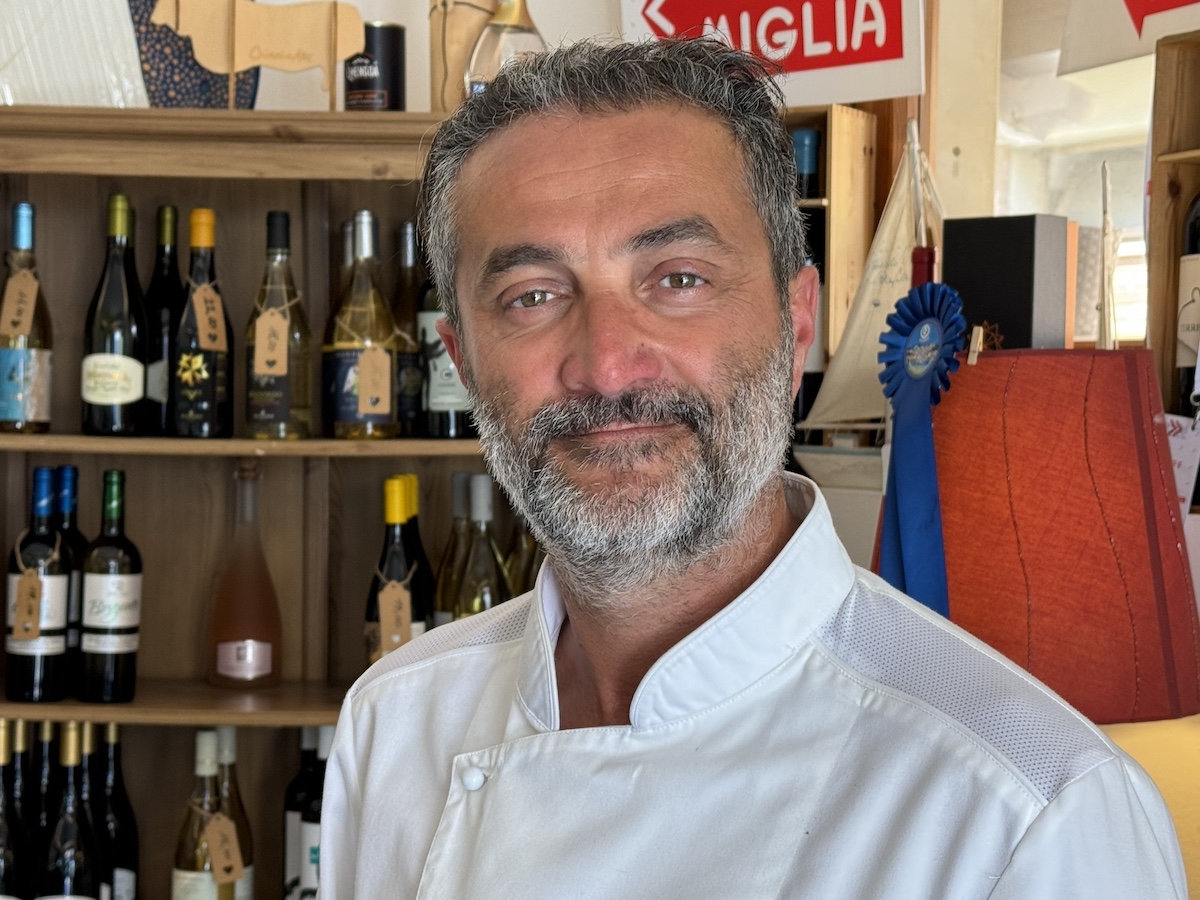 Matteo Donati, organizzatore e chef del Ristorante Donati